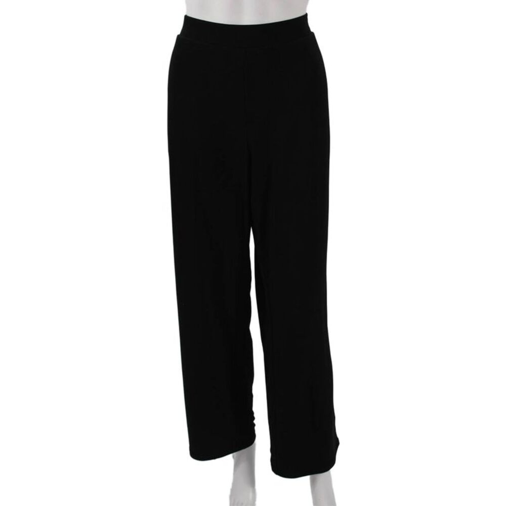 Susan Graver Women Black Dress Pants Size M